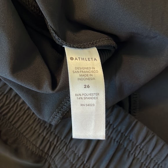 Athleta Brooklyn Jogger Black NWT size 26W - Picture 6 of 7